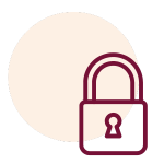 Ein Icon von einem Schloss.