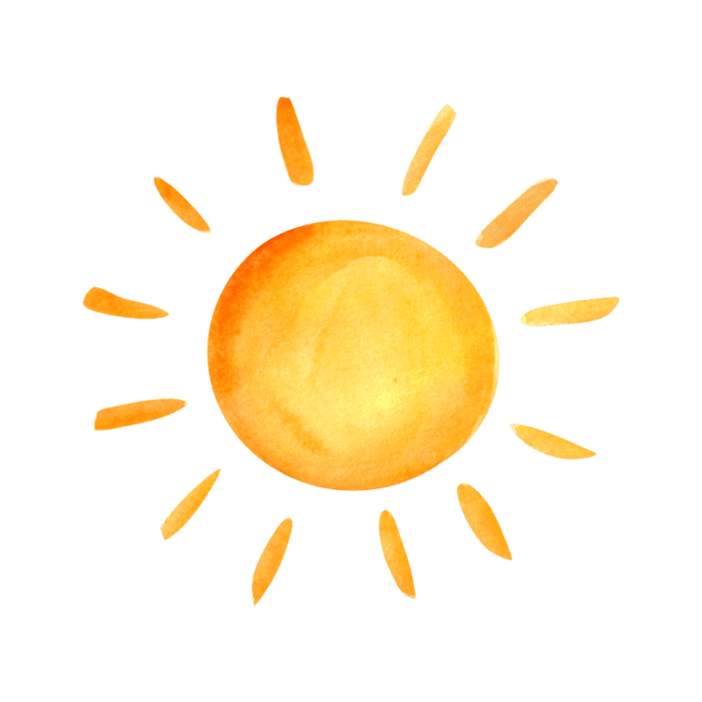 Eine Grafik von einer Sonne.
