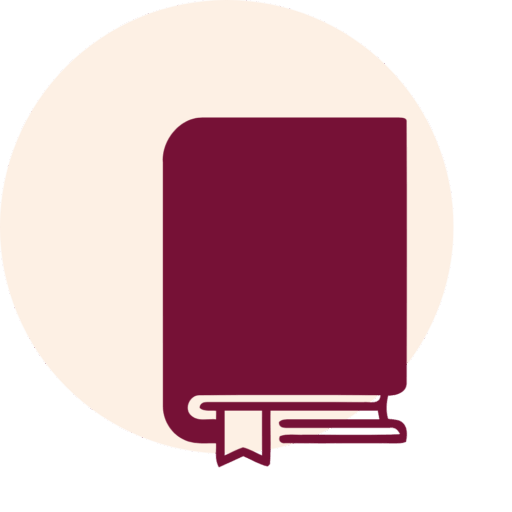 An icon showing a book.