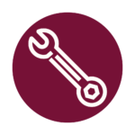Ein Icon von einem Schraubenschlüssel.