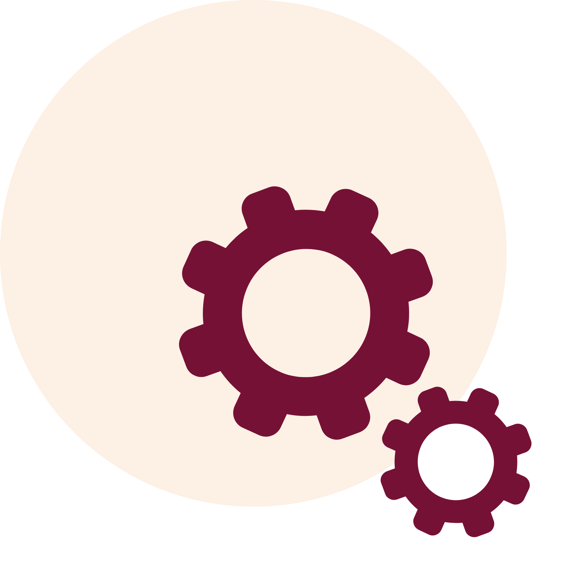 switch Integration Ein Icon von zwei Zahnrädern.