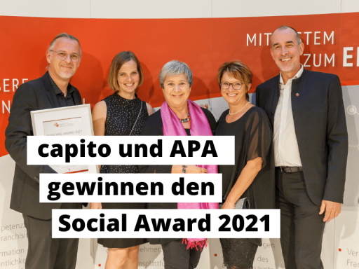 capito und APA gewinnen den Social Award 2021