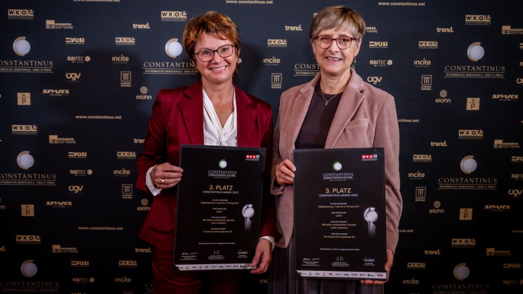 Constantinus Award 2023 Verleihung Award Verleihung Constantinus Award 2023 3. Platz