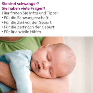 Infos für Schwangere - Broschüre leicht verständlich - capito Nordbayern