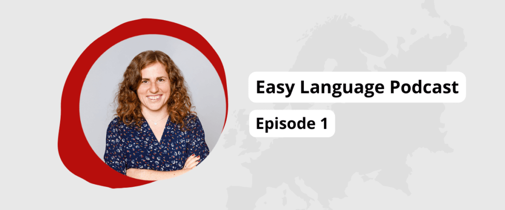 Easy language in German-speaking countries - Podcast 1