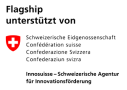 Flagship unterstützt von Schweizerische Eidgenossenschaft. Innosuisse - Schweizerische Agentur für Innovationsförderung